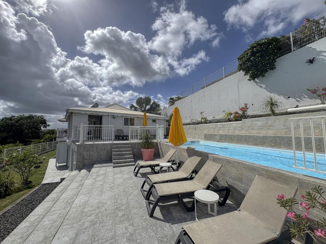 2.Location villa piscine vue mer Saint François Guadeloupe_Vue mer
